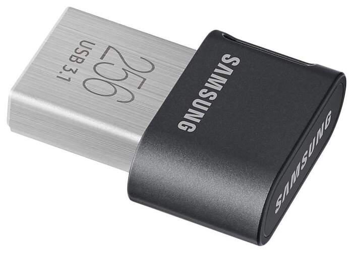 Флешка Samsung FIT Plus USB 3.1 256 ГБ Grey MUF-256AB, Черный №5