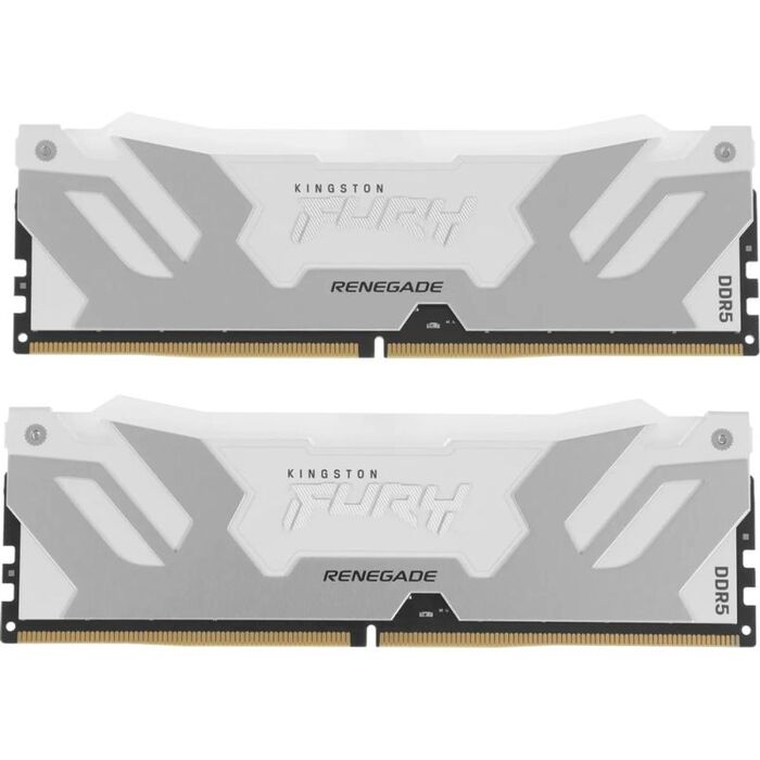Оперативная память Kingston Fury Renegade White RGB DDR5 7600MHz, KF576C38RWAK2-32, 2x16 Гб KIT, 32 Гб №3