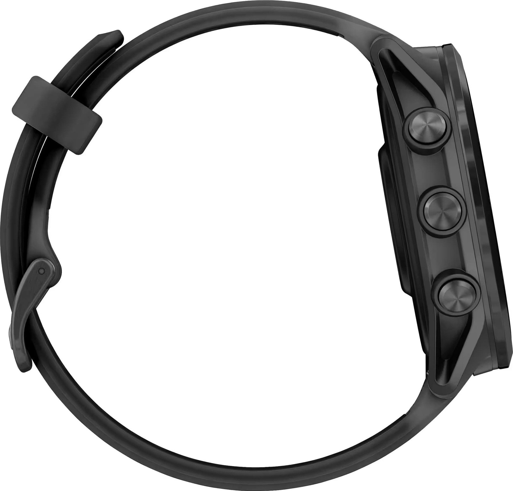Умные часы Garmin Forerunner 570 47 мм, Шиферно-серый, алюминиевый безель, черный ремешок детальное изображение - 6