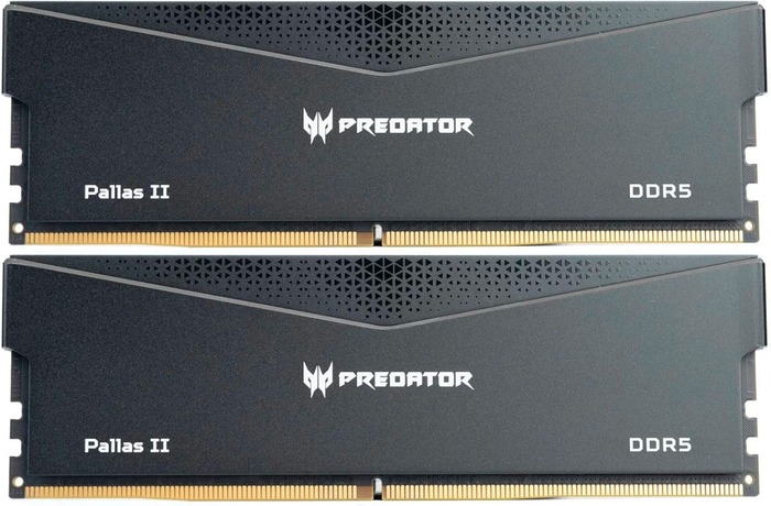 Оперативная память Acer Predator Pallas II Black DDR5 6000MHz, BL.9BWWR.650, 2x16 Гб KIT, 32 Гб №1
