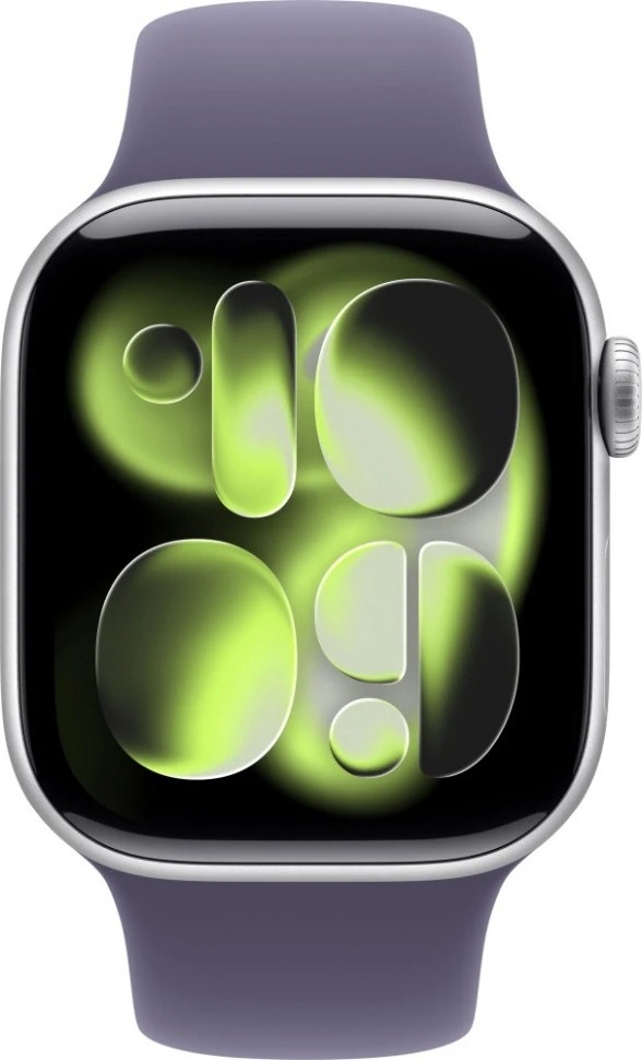Умные часы Apple Watch Series 11 42 мм, Silver Aluminium Case with Purple Fog Sport Band, GPS + Cellular, Фиолетовый туман детальное изображение - 2