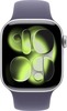 Умные часы Apple Watch Series 11 42 мм, Silver Aluminium Case with Purple Fog Sport Band, GPS + Cellular, Фиолетовый туман вариант - 2