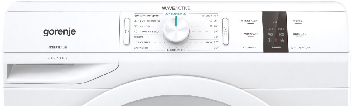 Стиральная машина Gorenje WP 60 S2/IRV, Белый детальное изображение - 2