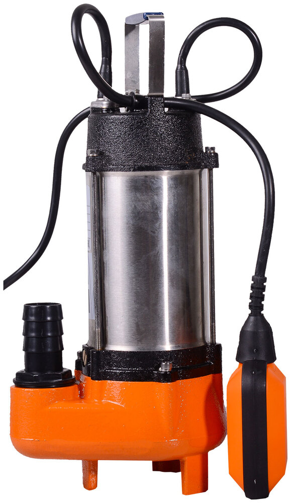 Насос Вихрь ФН-250 68/5/1, 150 л/мин, 32 мм, напор 7 м, d=32 мм, 250 Вт, Оранжевый №1