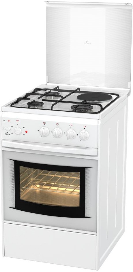 Плита Flama RK 23121 W, Белый детальное изображение - 1