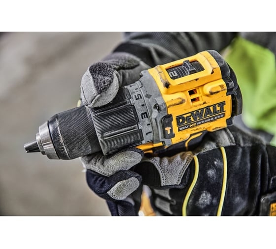 Аккумуляторная ударная дрель-шуруповерт DeWALT DCD805NT-XJ, без АКБ и ЗУ, 18 В, 90 Нм детальное изображение - 6