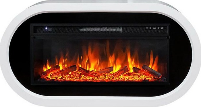 Каминокомплект Royal Flame Ellips с очагом Vision 42 LOG LED, Белый №1