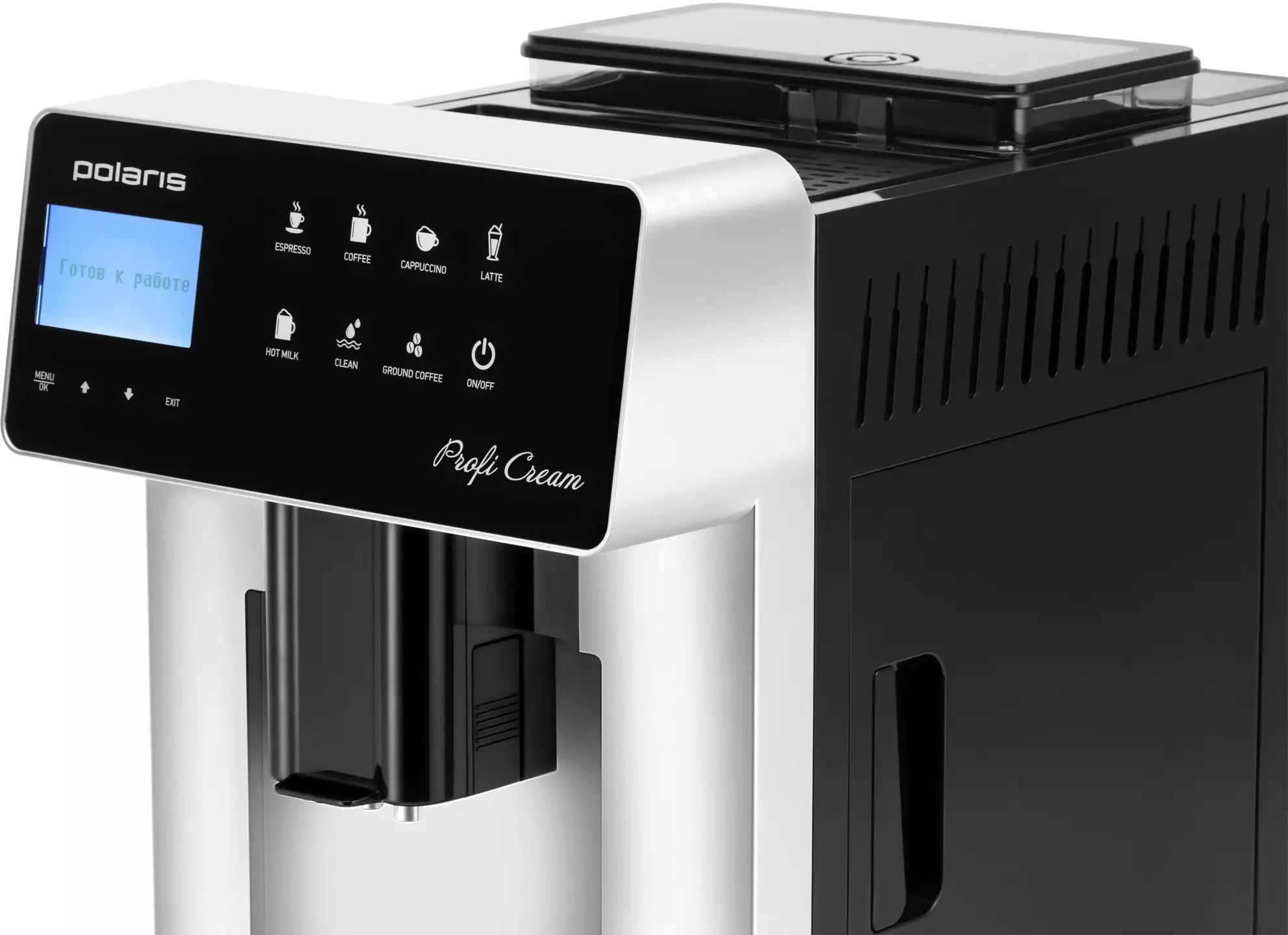 Кофемашина Polaris PACM 2055AC, Черный детальное изображение - 2