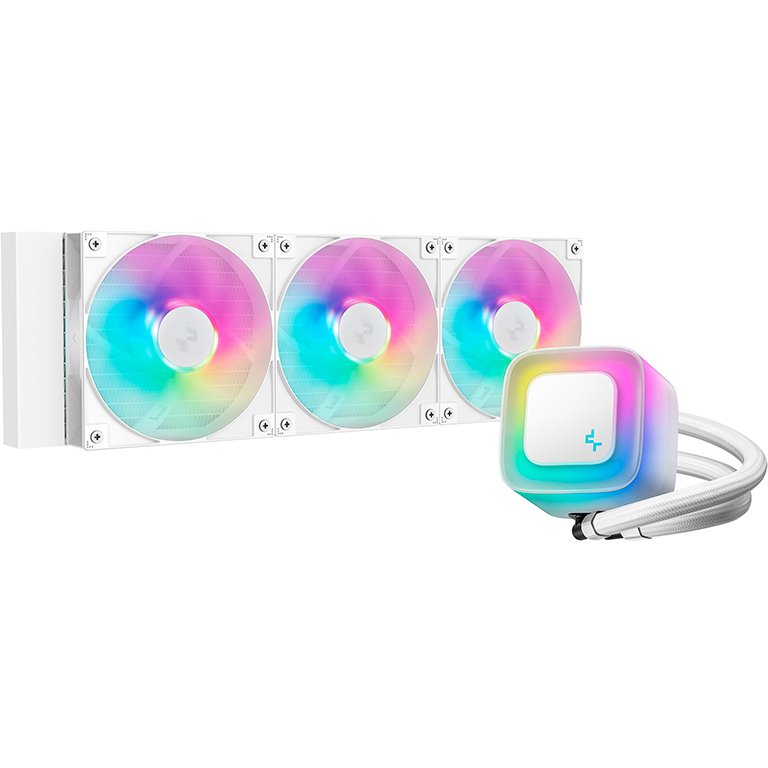 Система жидкостного охлаждения DeepCool LE360 V2, Белый детальное изображение - 1