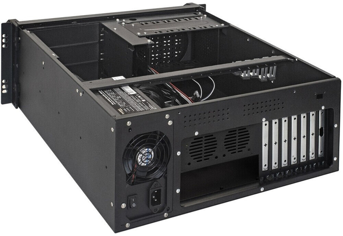 Серверный корпус ExeGate Pro 4U450-16/4U4019S/500RADS, 500 Вт, Черный №2
