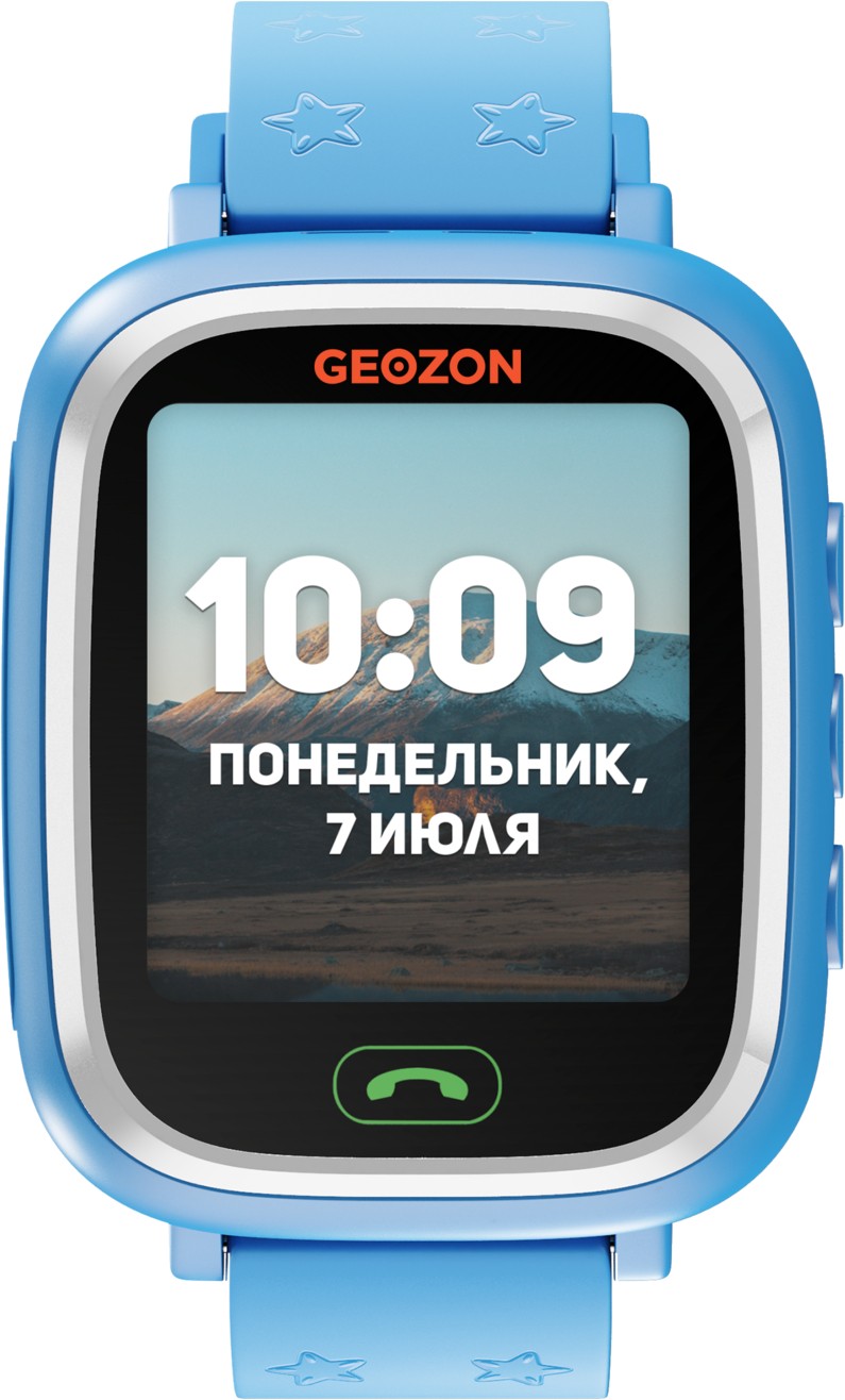 Детские умные часы Geozon Lite, 37 мм, Голубой детальное изображение - 2