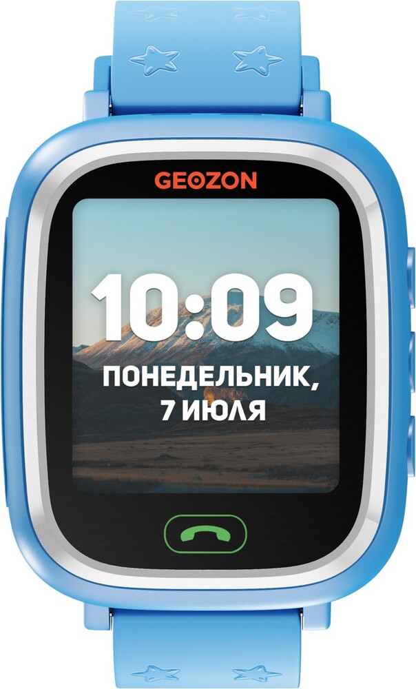 Детские умные часы Geozon Lite, 37 мм, Голубой №2