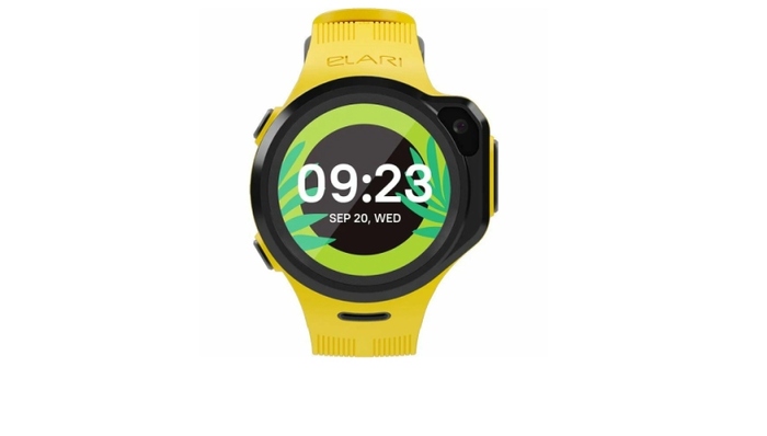 Детские смарт-часы ELARI KidPhone 4GR M, 44 мм, Желтый №2