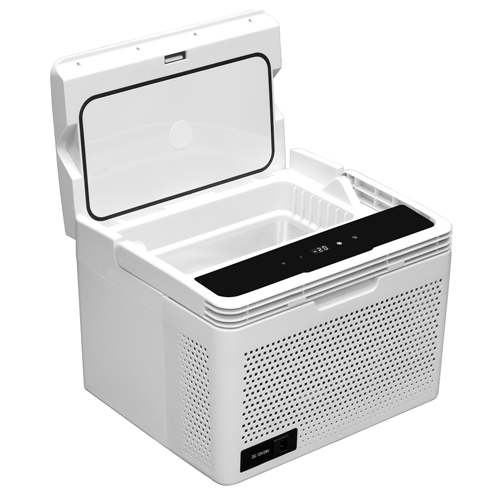 Автомобильный компрессорный холодильник Meyvel AF-B10, 970016, 12/24 В, Белый детальное изображение - 2