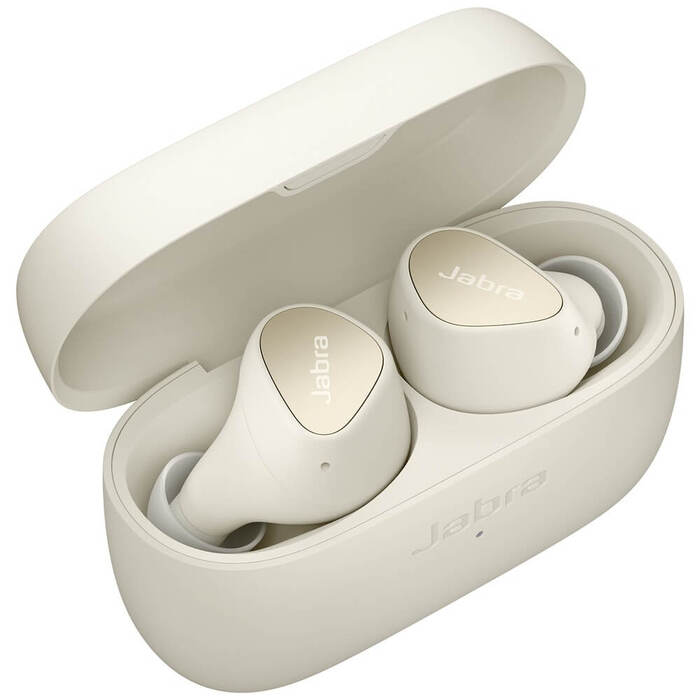 Беспроводные наушники Jabra Elite 4, Бежевый №2