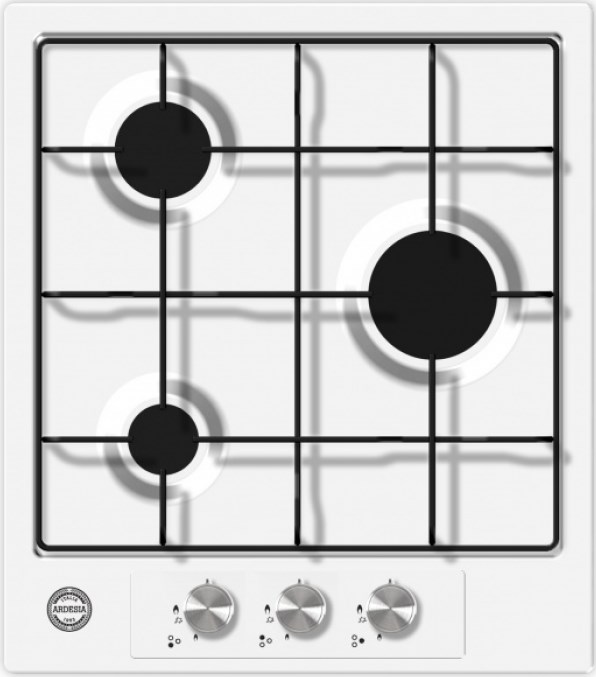 Варочная поверхность ARDESIA PFS 4030, Белый детальное изображение - 1