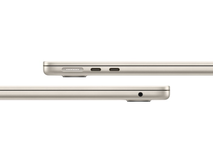 Ноутбук Apple MacBook Air 15 2025 на M4, RAM 16 ГБ, Starlight, SSD 256 ГБ, Apple graphics 10-core №4