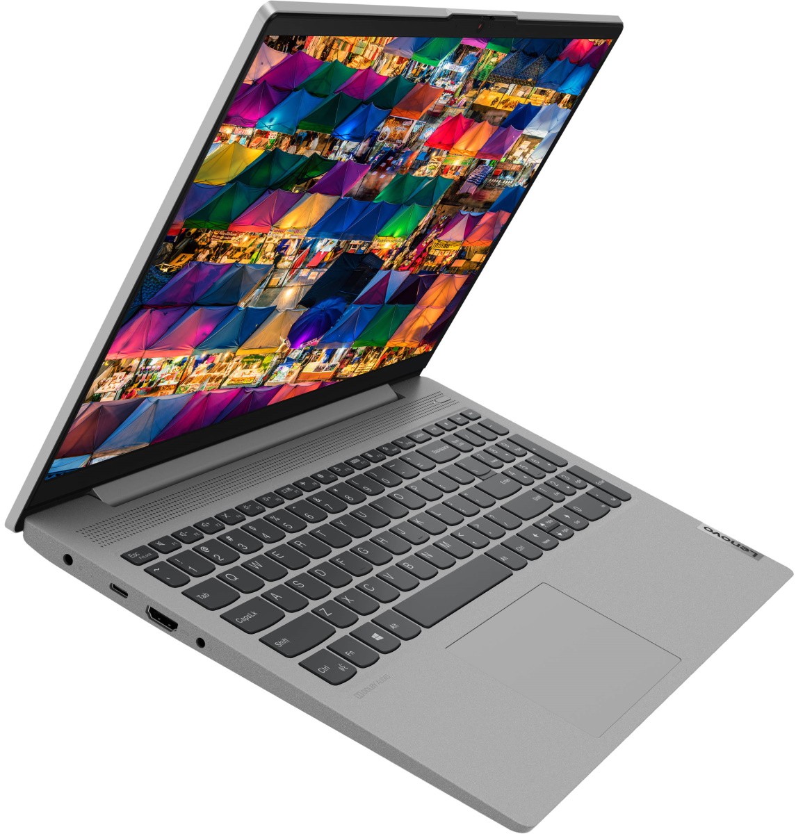 Ноутбук Lenovo IdeaPad 5 15IIL05, 81YK00GCRE, RAM 16 ГБ, SSD 512 ГБ, Серый детальное изображение - 10