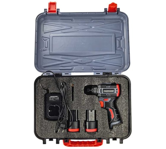 Аккумуляторный бесщеточный винтоверт Profipower BL-162(16В,160Нм, Li-ion 2шт, 2.0Ач, 3 скорости,З/У,в кейсе) E0211, 16 В детальное изображение - 2