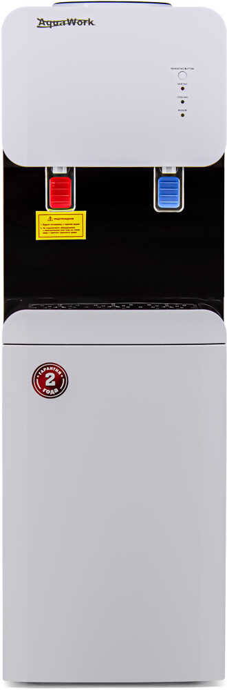 Кулер для воды со шкафчиком Aqua Work 105-LDR (24017), Белый детальное изображение - 1