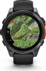 Смарт-часы Garmin Fenix 8 AMOLED, 47 мм, серый, черный силиконовый ремешок вариант - 5