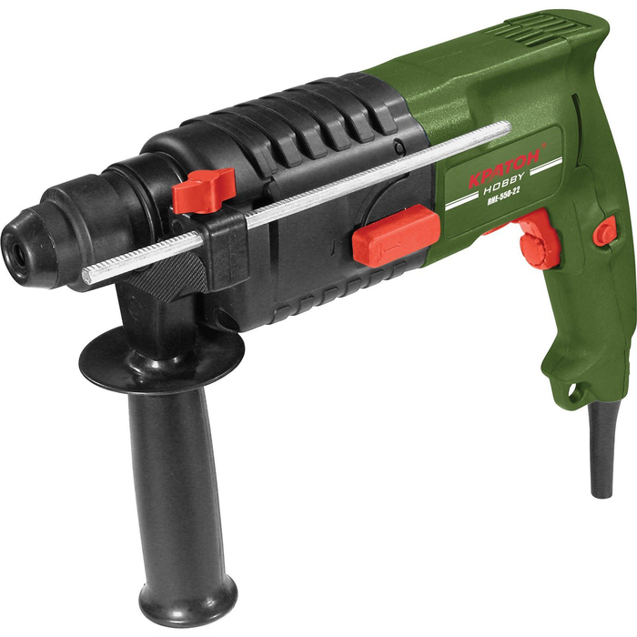Перфоратор Кратон RHE-550-22 HOBBY 3 07 01 004, 550 Вт, 1,8 Дж, 0-3900 уд/мин №1