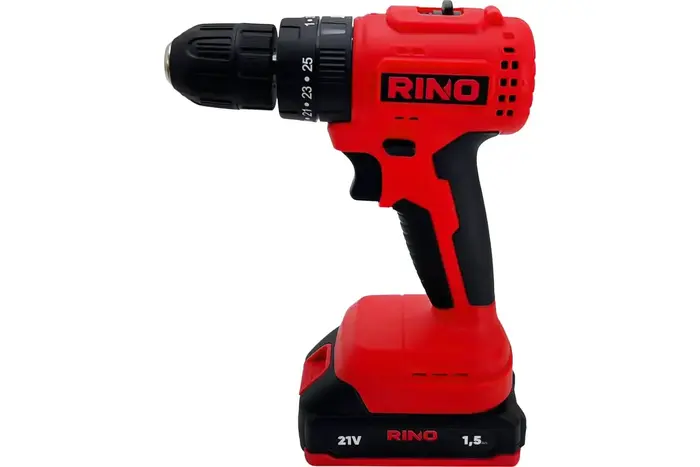 Аккумуляторная дрель-шуруповерт RINO DRL5-1, 18 В, 40 Нм, 1,5 А·ч  №1