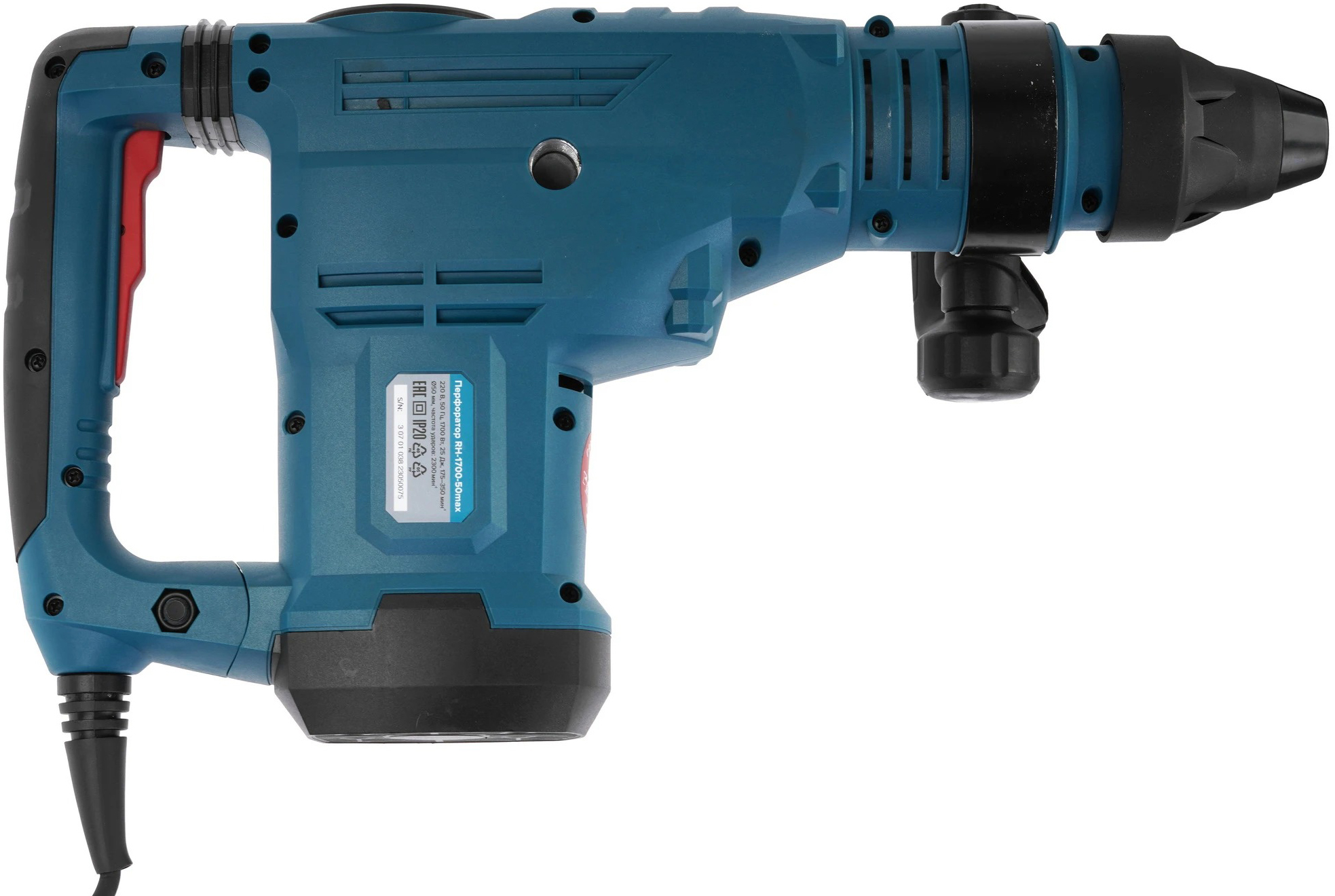 Перфоратор Кратон RH-1700-50max 3 07 01 038, 1700 Вт, 25 Дж, 2300 уд/мин детальное изображение - 2