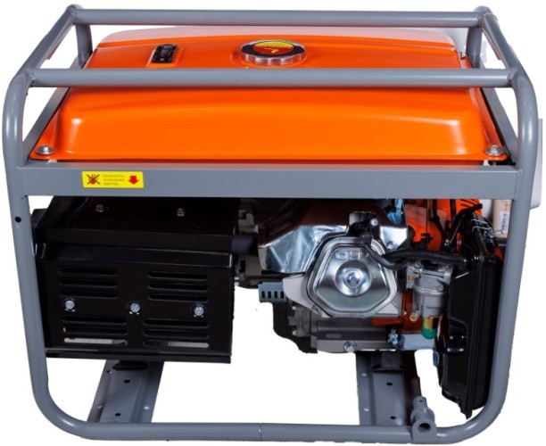 Генератор бензиновый Кратон GG-6500EL 3 08 01 053, 6 кВт, Оранжевый детальное изображение - 4