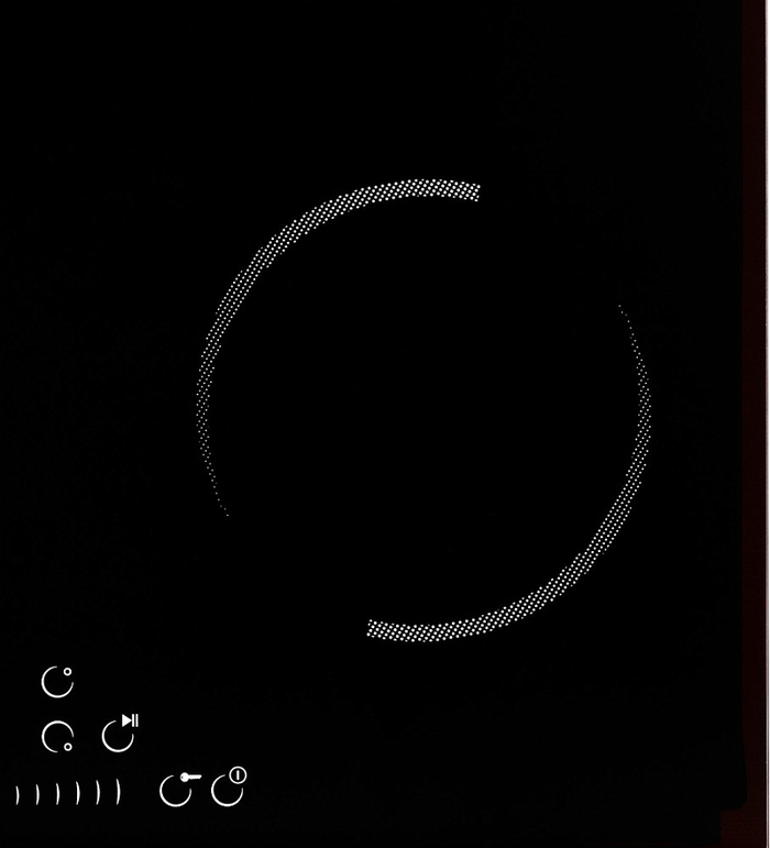 Варочная поверхность Krona LEGGIERO 60 BL, Черный №3