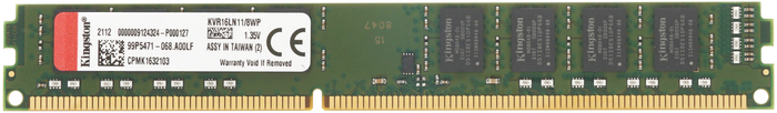Оперативная память Kingston DDR-III 1600MHz, KVR16LN11/8, 8 Гб №1