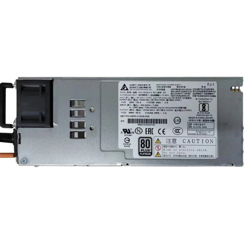 Серверный блок питания Delta 25EP0-212008-D0S, 1200 Вт детальное изображение - 1