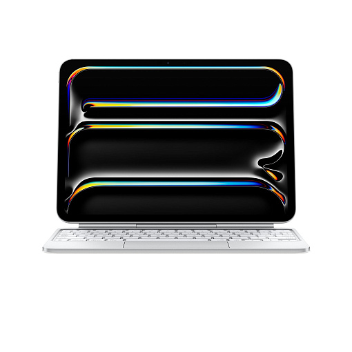Клавиатура Apple Magic Keyboard для iPad Pro 11 M4 (2024)(MWR03RS/A), Белый детальное изображение - 2