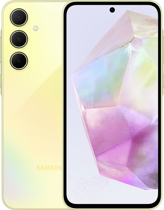 Смартфон Samsung Galaxy A35 5G 8/256 ГБ, Желтый, Dual nano SIM №1
