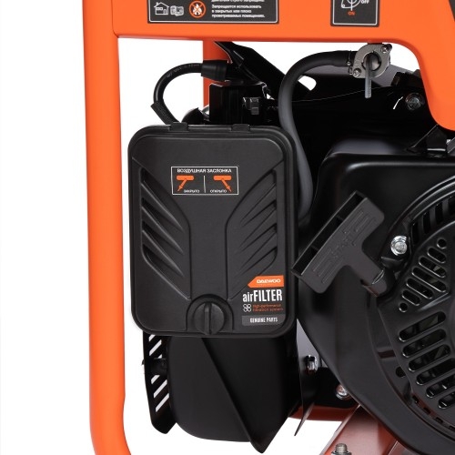 Генератор бензиновый DAEWOO GDA 3800i, 3.5 кВт, Оранжевый детальное изображение - 11