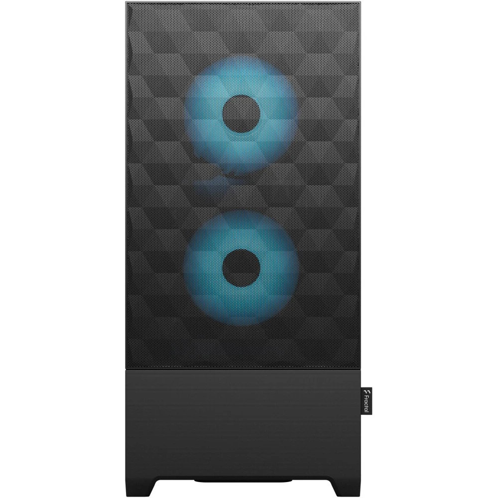 Корпус Fractal Design Pop Air RGB Cyan TG Clear Tint, Голубой детальное изображение - 2