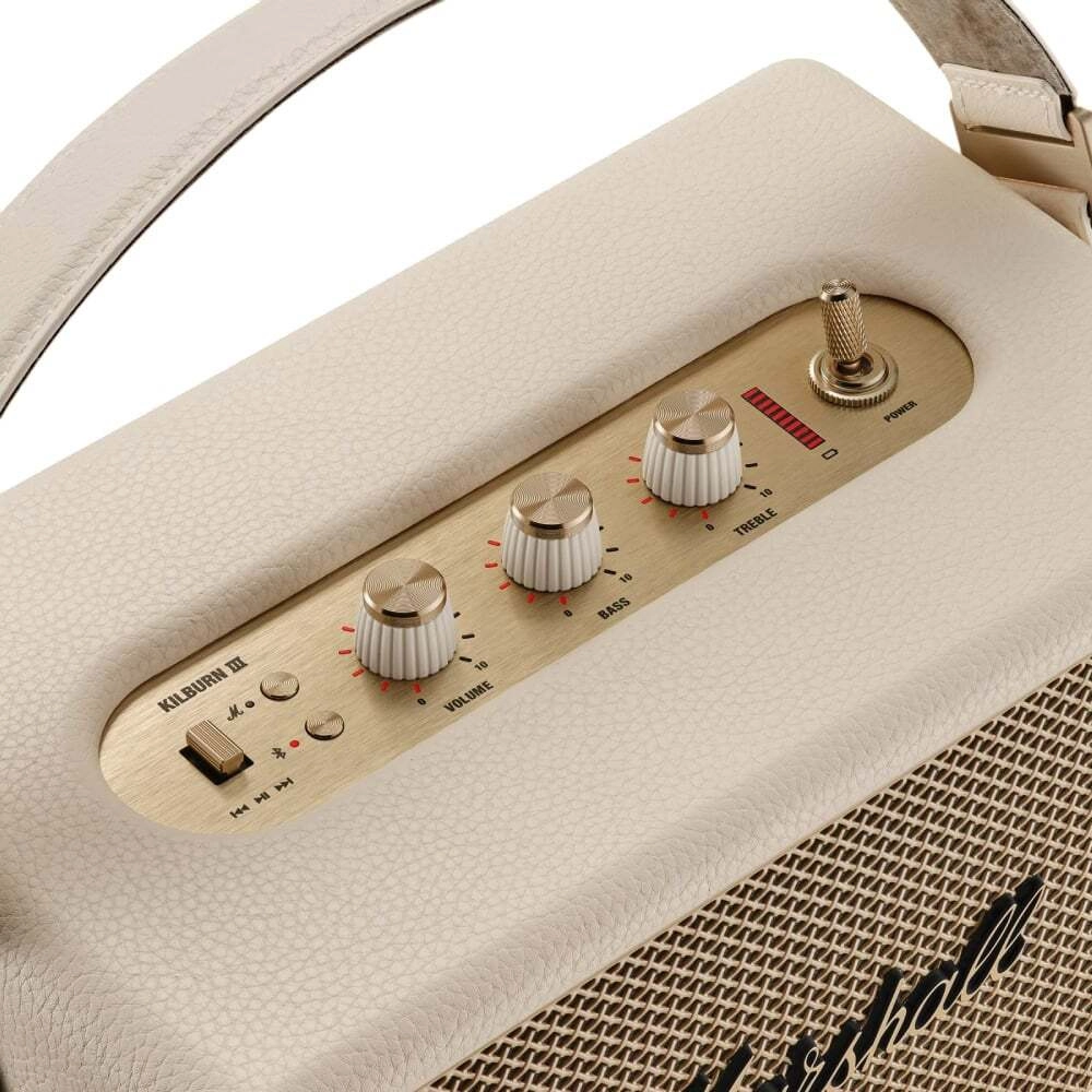 Портативная колонка Marshall Kilburn III, Кремовый детальное изображение - 3