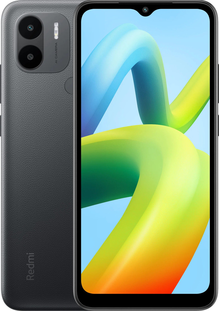 Смартфон Xiaomi Redmi A2 Plus 64 ГБ, Черный, Dual nano SIM №1