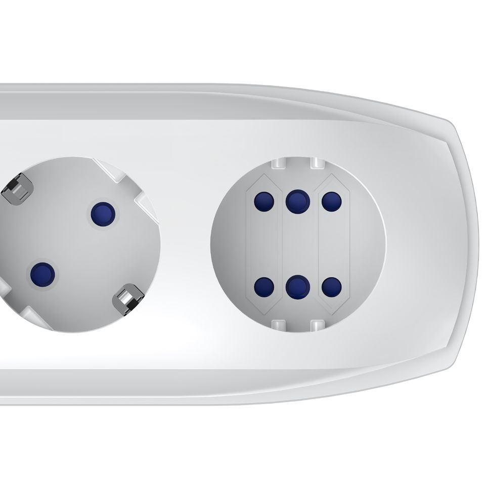 Сетевой фильтр Pilot Pro USB 1.8 м, Белый детальное изображение - 4