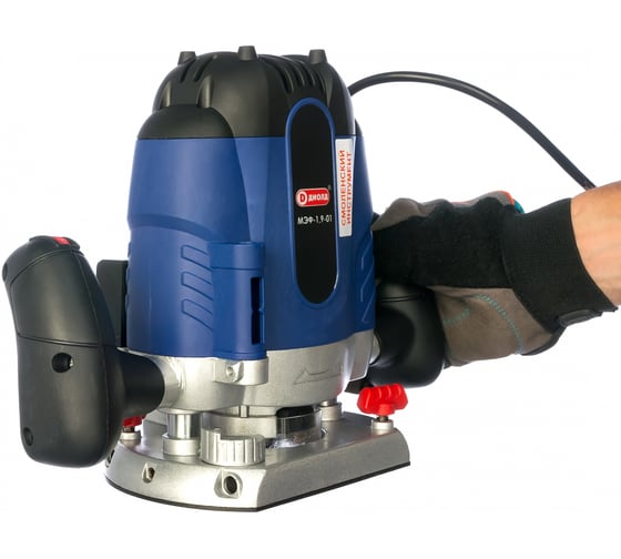 Электрическая фрезерная машина ДИОЛД МЭФ 1.9-01 10101100, 1900 Вт, Синий детальное изображение - 4