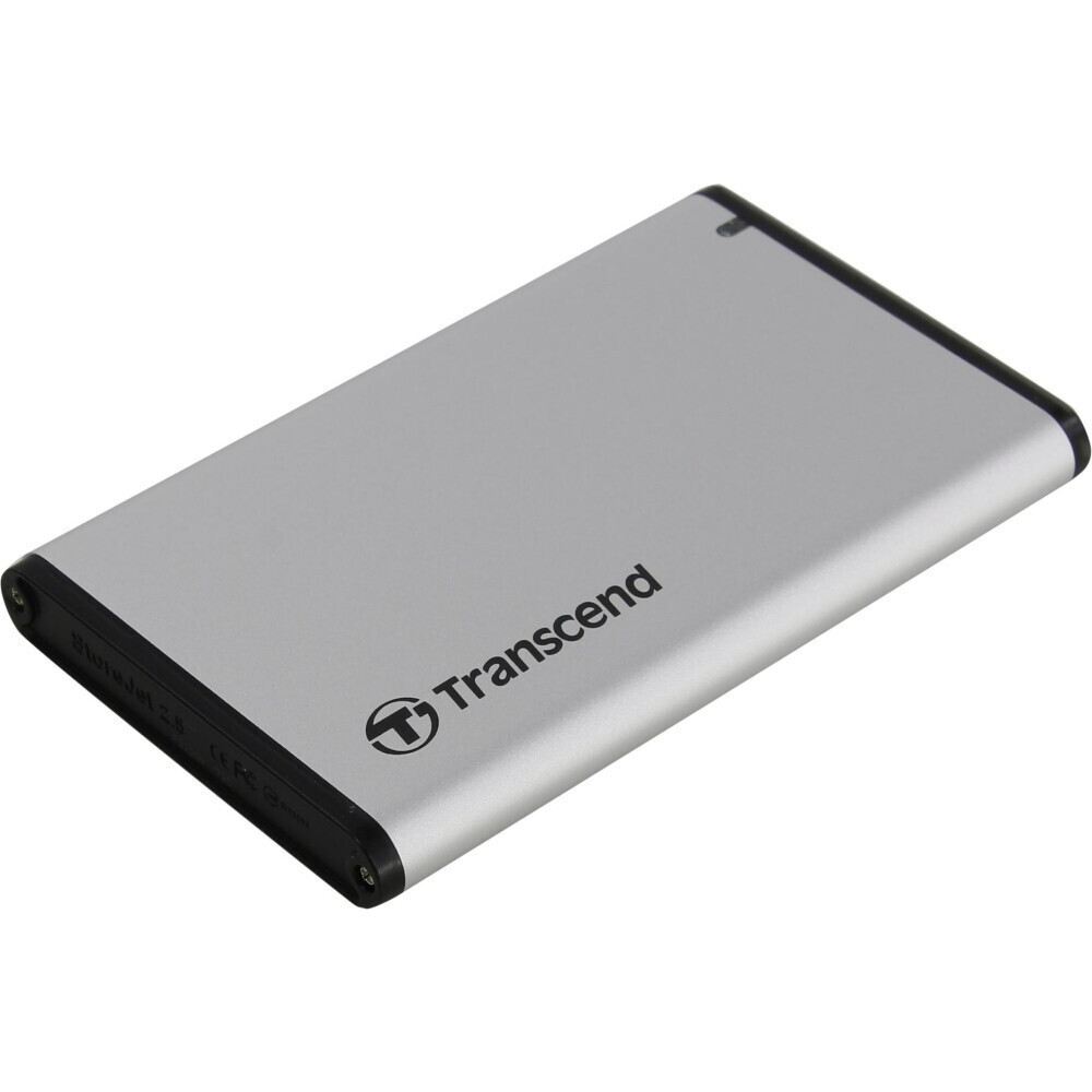 Внешний корпус для HDD Transcend StoreJet TS0GSJ25S3, Серебряный детальное изображение - 1