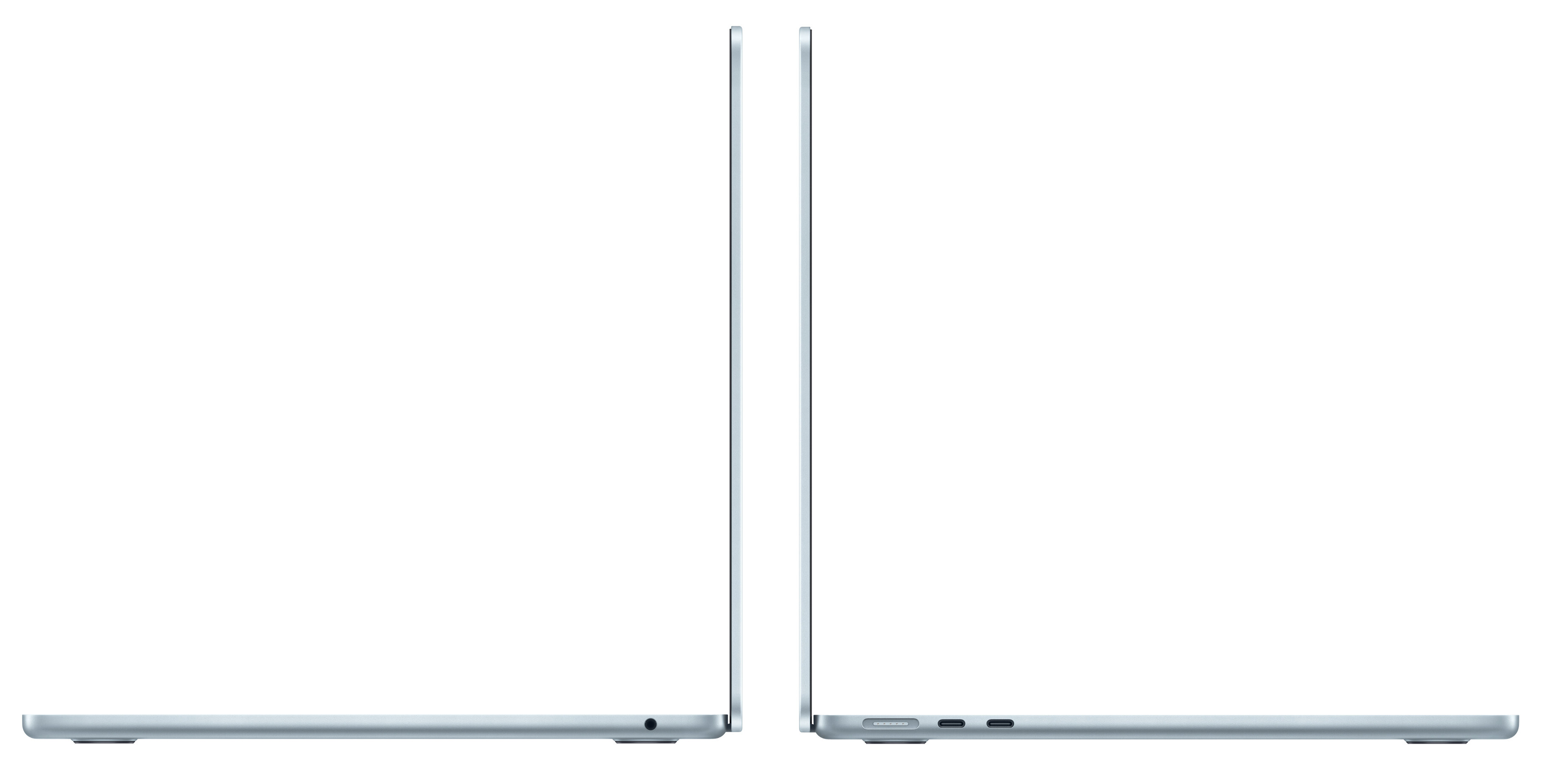 Ноутбук Apple MacBook Air 13 2025 на M4, RAM 16 ГБ, Sky Blue, SSD 256 ГБ, Apple graphics 8-core детальное изображение - 3