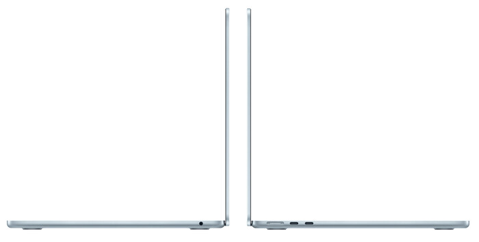 Ноутбук Apple MacBook Air 13 2025 на M4, RAM 16 ГБ, Sky Blue, SSD 256 ГБ, Apple graphics 8-core №3