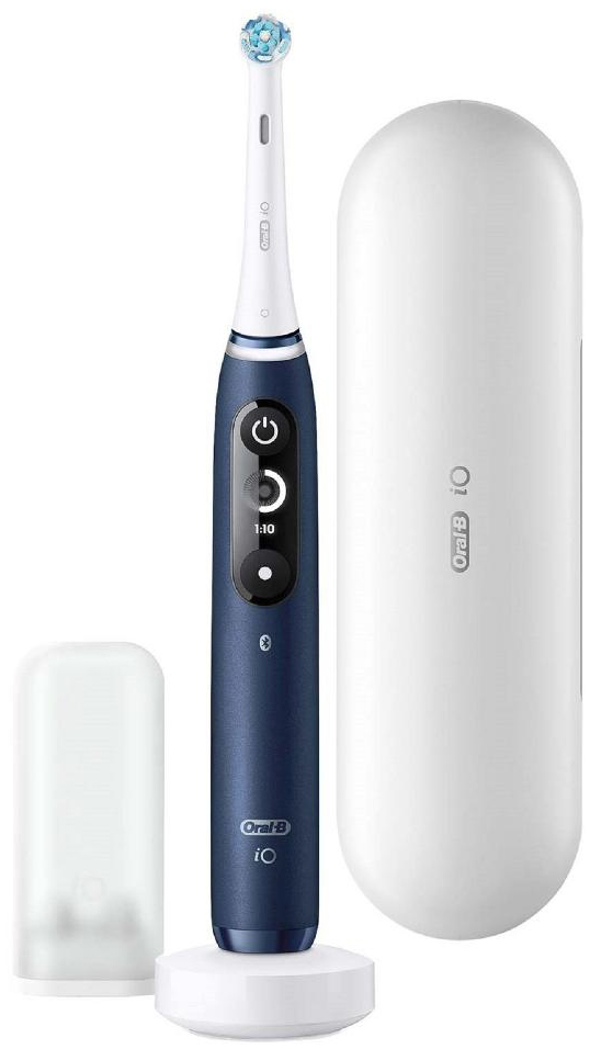 Электрическая зубная щетка Oral-B iO Series 7n, Синий сапфир детальное изображение - 2