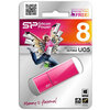 USB Flash накопитель Silicon Power Ultima U05 (SP008 ГБUF2U05V1H) 8 ГБ, розовый вариант - 3