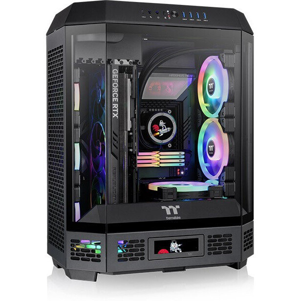 Корпус Thermaltake The Tower 600 (CA-1Z1-00M1WN-00), Черный детальное изображение - 5