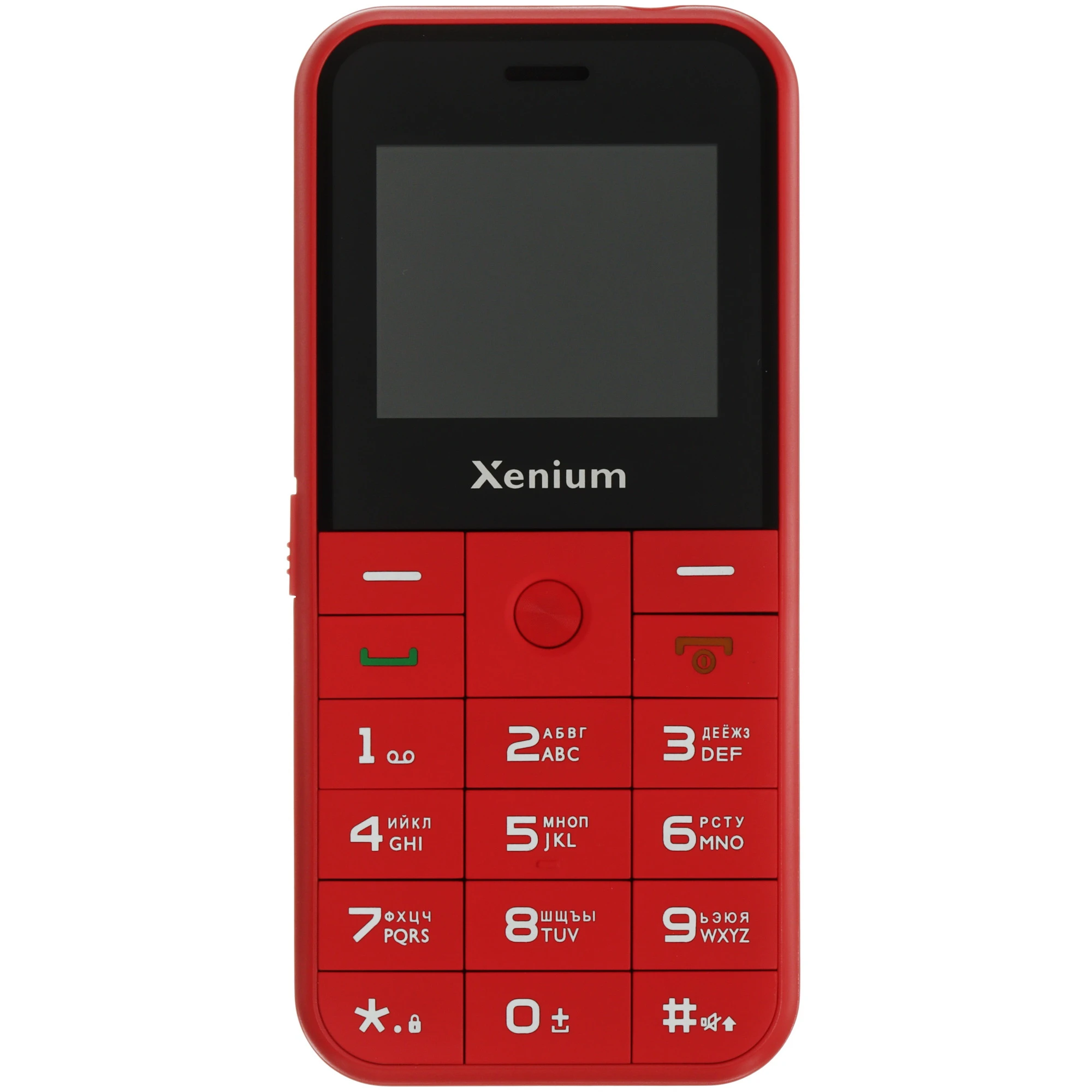 Мобильный телефон Xenium X718, 32 Мб, Красный, Dual micro-SIM детальное изображение - 3