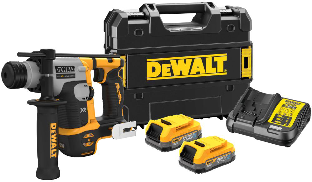 Аккумуляторный перфоратор Dewalt DCH172E2T-QW, 1.4 Дж, 4980 уд/мин детальное изображение - 1