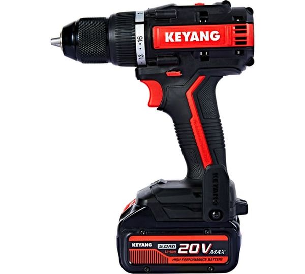 Аккумуляторная дрель-шуруповерт KEYANG DD20BLA-70C (Set), 18 В, 70 Нм, 5 А·ч  детальное изображение - 2