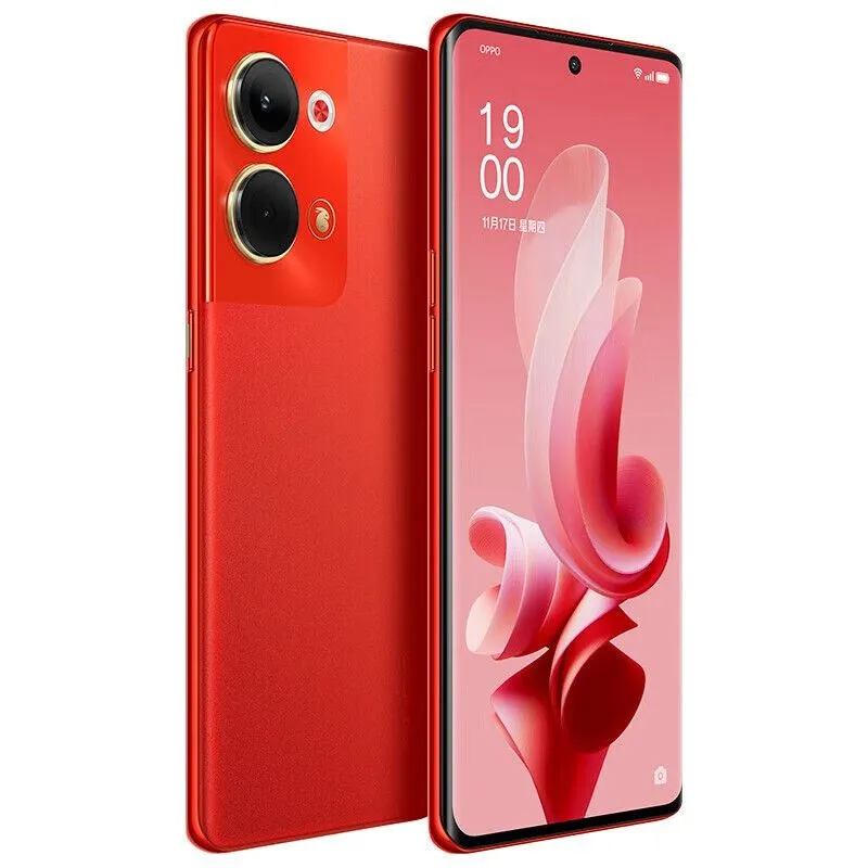 Смартфон OPPO Reno9 12 256 Гб, Красный, Dual nano-SIM детальное изображение - 2